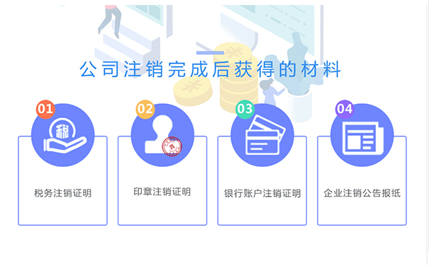 鄭州公司注銷成功，你會拿到如下材料